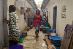 Josiane uses Mobile Money on the go in Ivory Coast